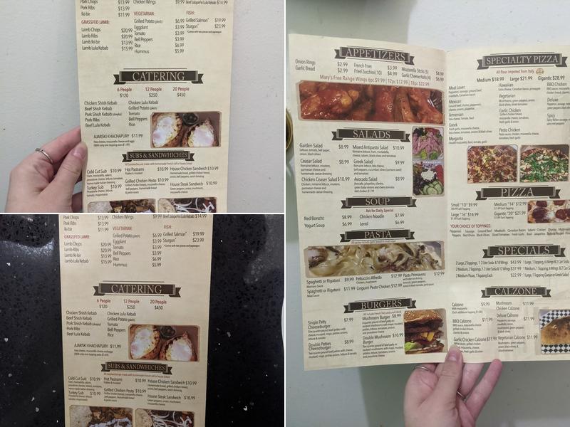 Old Sicily Pizza Menu