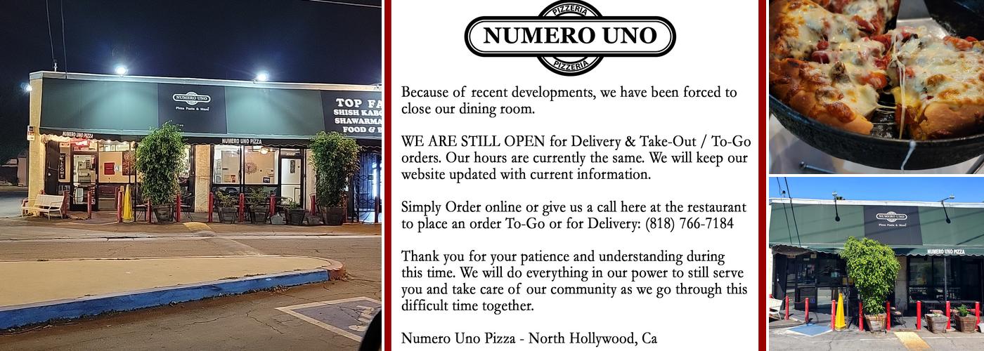 Numero Uno Pizza | North Hollywood