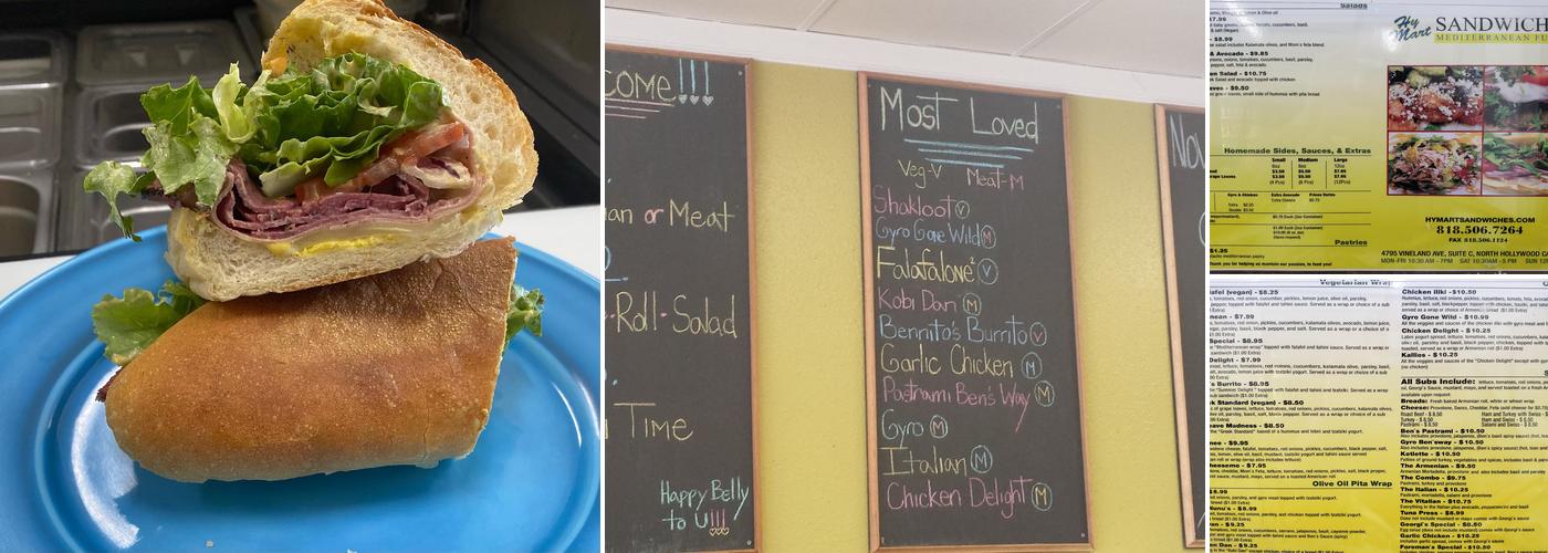 Hy Mart Menu
