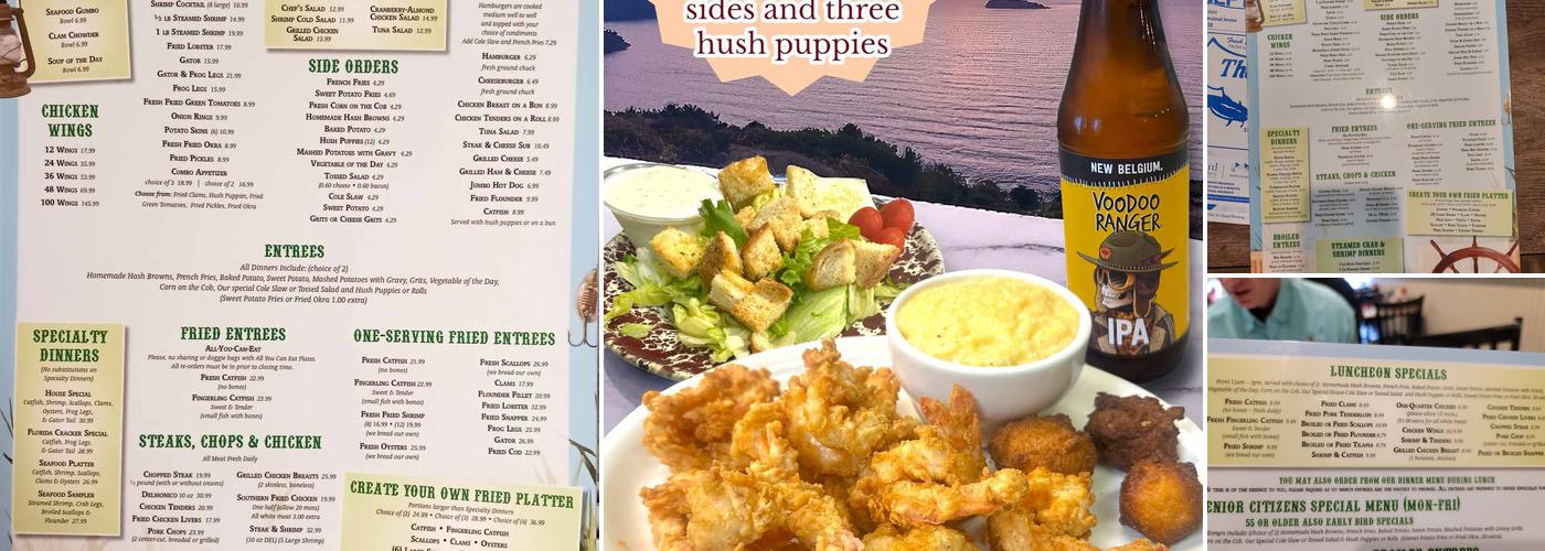 The Catfish Place Menu