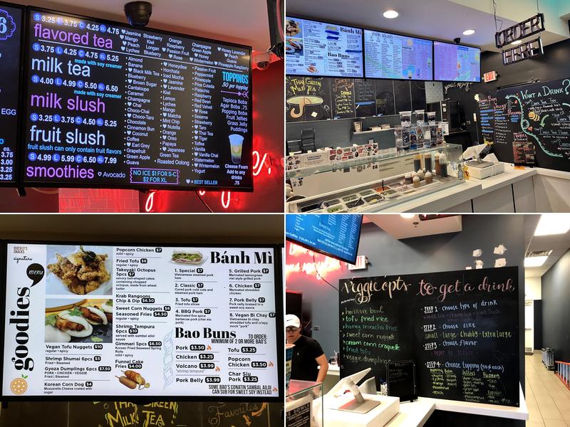 Quickly Boba Tea Menu