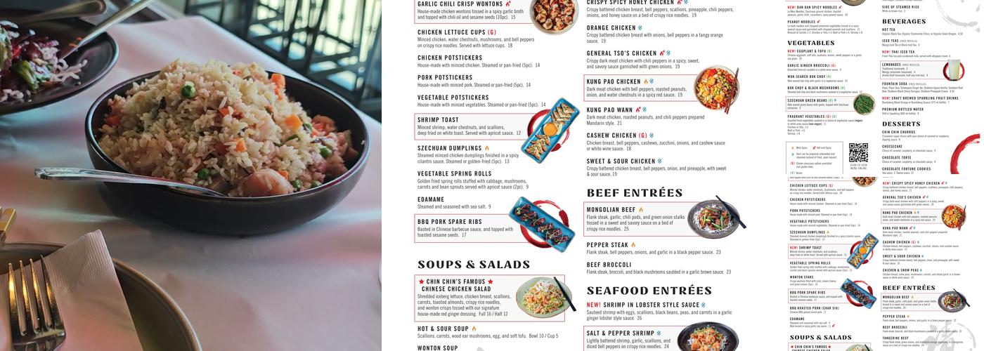 Chin Chin Studio City Menu