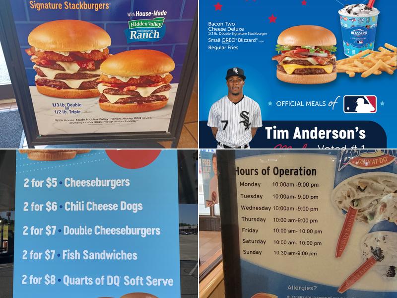 Dairy Queen Grill & Chill Menu