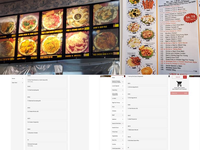 China Town Restaurant Menu