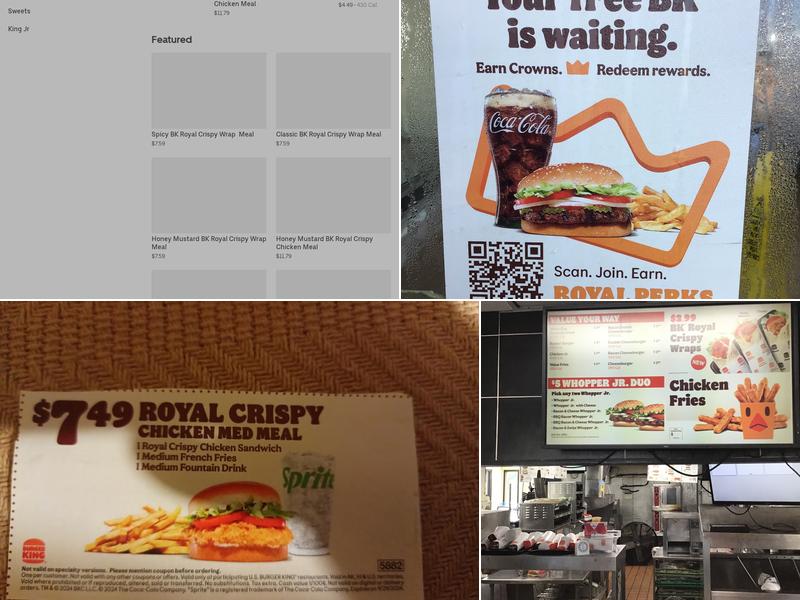 Burger King Menu