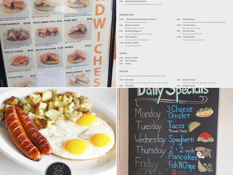 Zig's Restaurant Menu