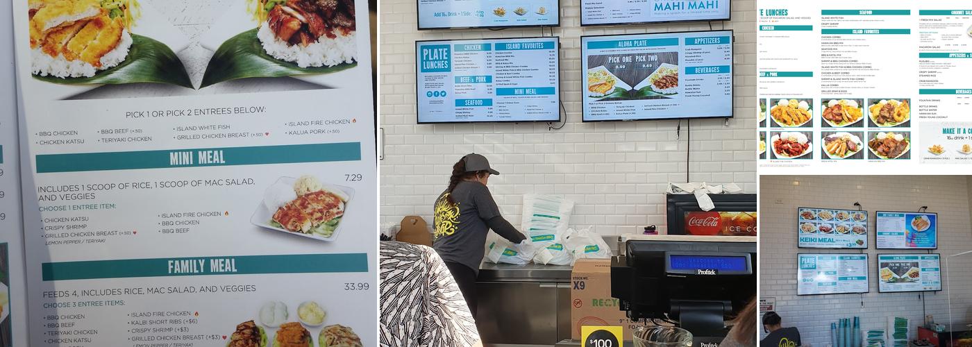Ono Hawaiian BBQ Menu