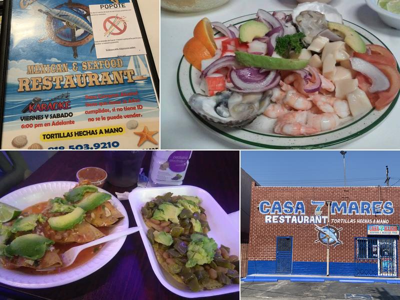 Casa 7 Mares Restaurant 7540 Lankershim Blvd, North Hollywood