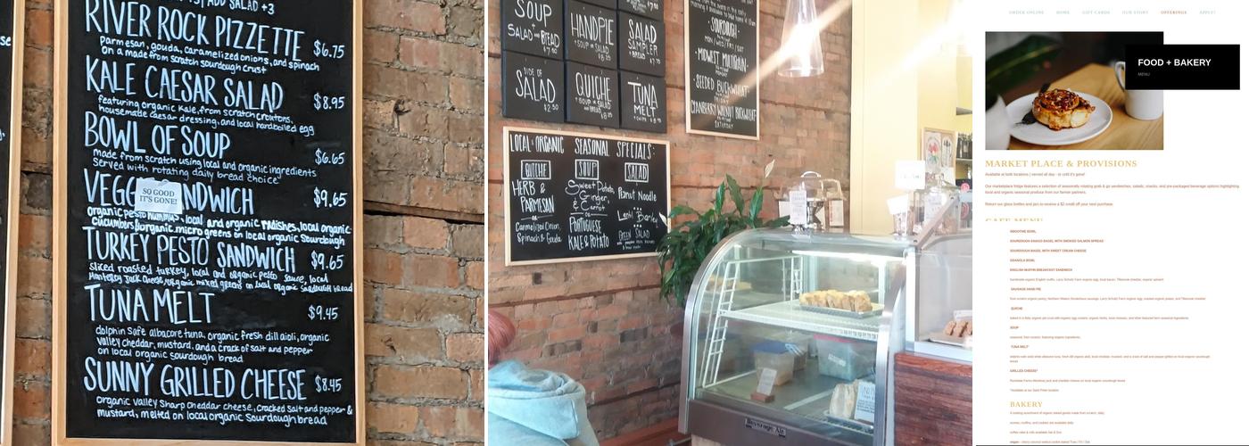 River Rock Coffee & Tea Menu