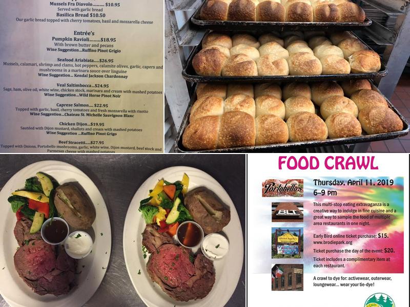 Portobellos Restaurant Pizzaria & Lounge