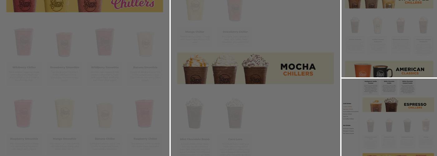 Gloria Jean's Coffees Eastland Mall Menu