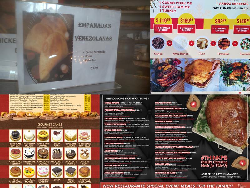 Pinecrest Bakery - Pinecrest Menu