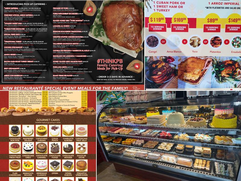 Pinecrest Bakery - Pinecrest Menu