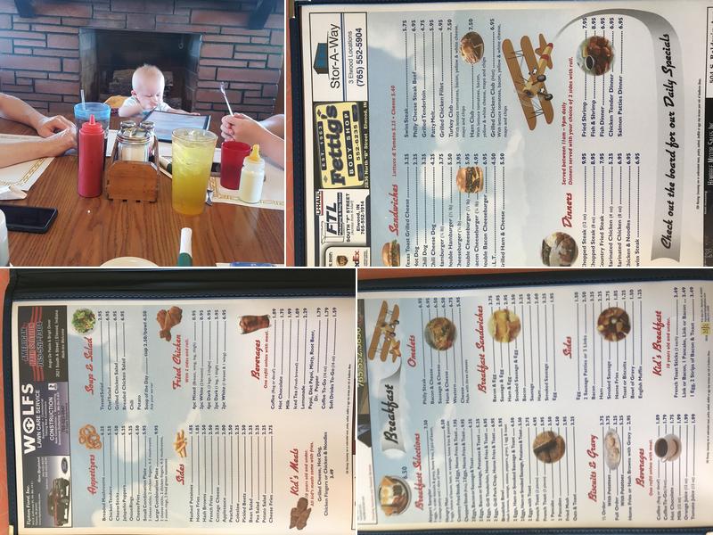 Airport Restaurant Menu