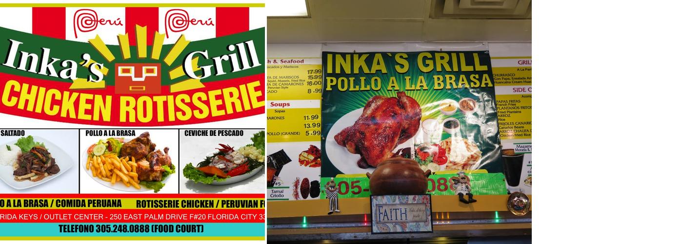 Inka's Grill Menu