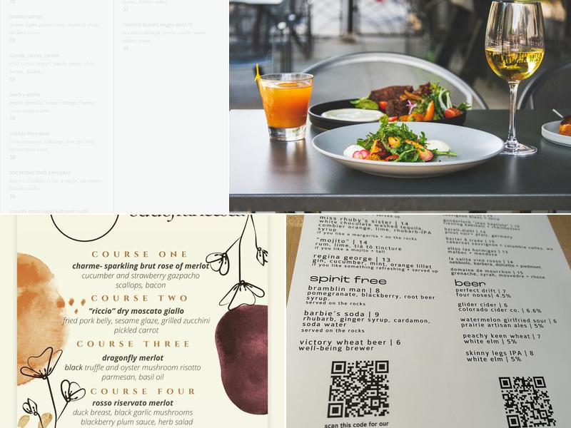 DISH Restaurant Menu