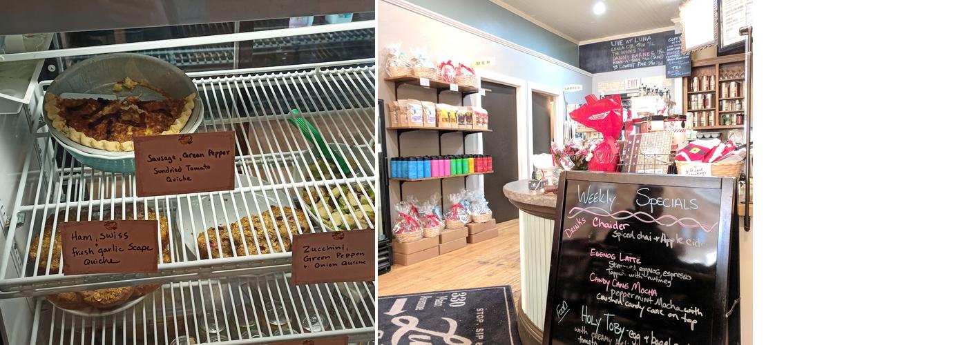 Luna Coffee Roasters Menu