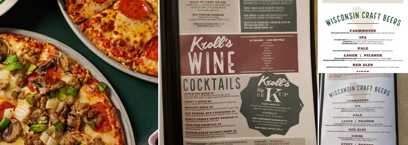 Kroll's West Menu