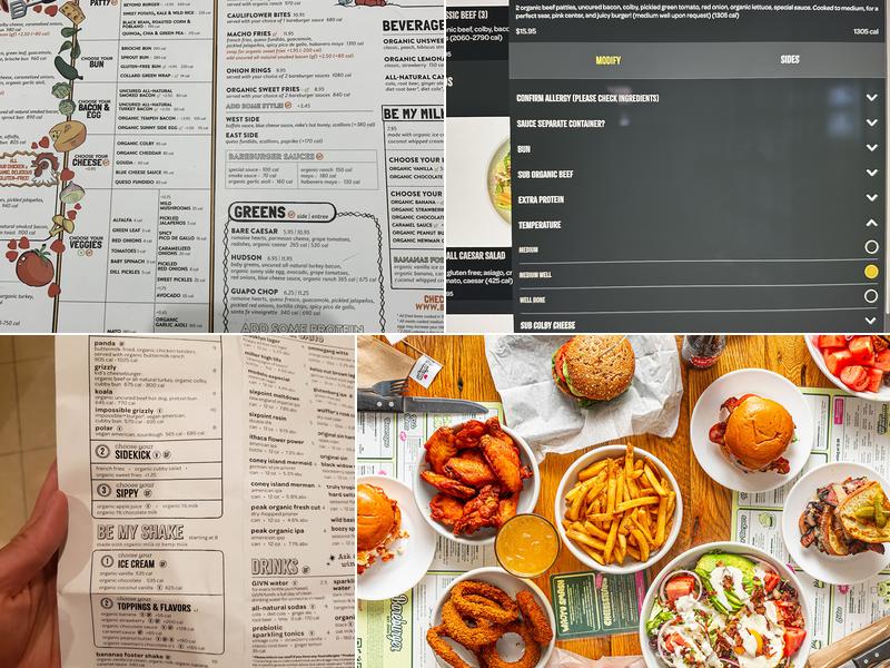 Bareburger Menu