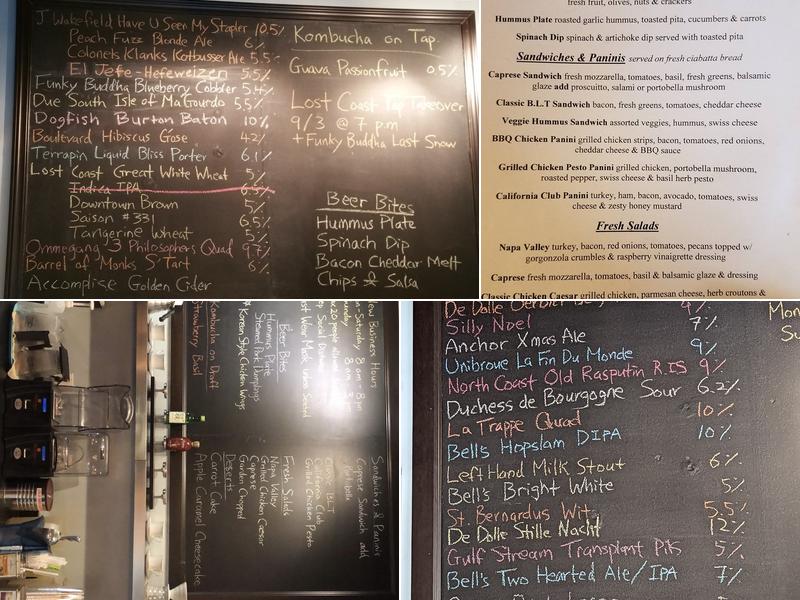 Coffee District Menu