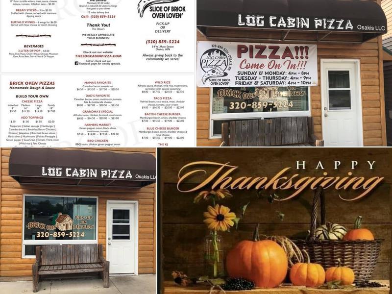 Log Cabin Pizza Osakis