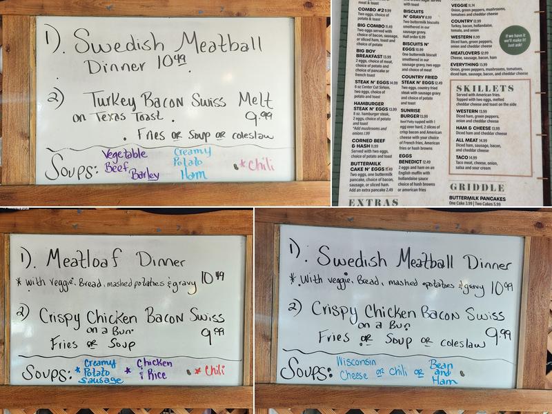 Coffee Pot Menu