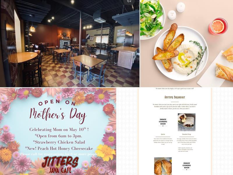 Jitters Java Cafe Menu