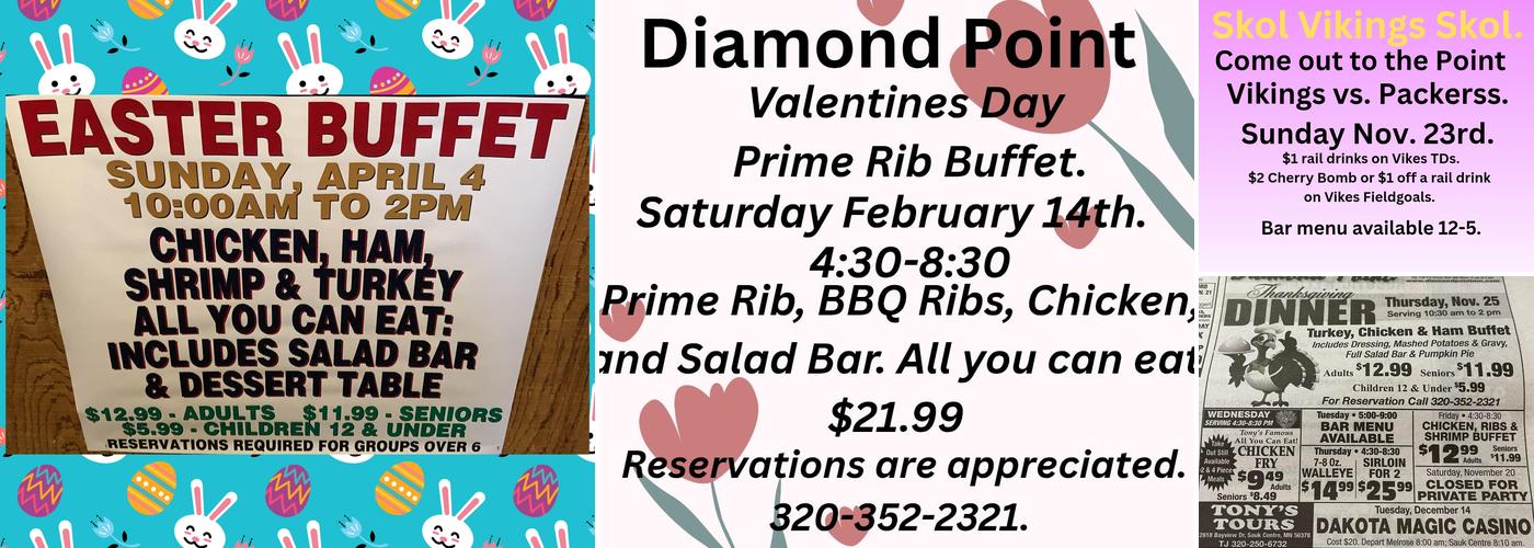 Diamond Point Menu