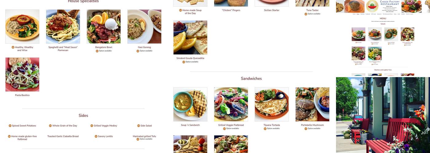 Cheeze Factory Restaurant Menu
