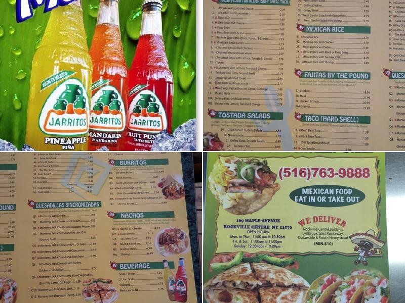 The First Tortilla Grill Menu