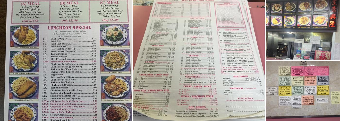 China Lee Kitchen Menu