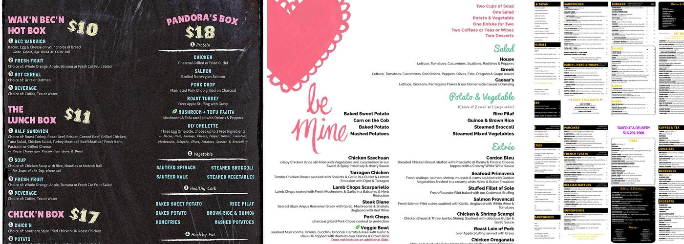 Lantern Diner Menu
