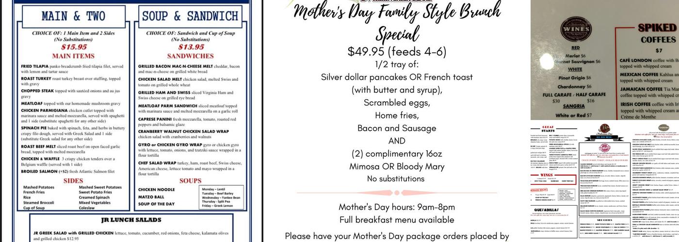 Mediterranean Diner Menu