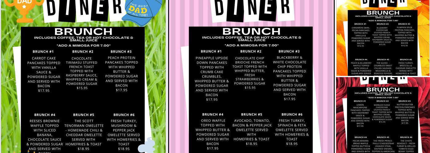 Mineola Diner Menu