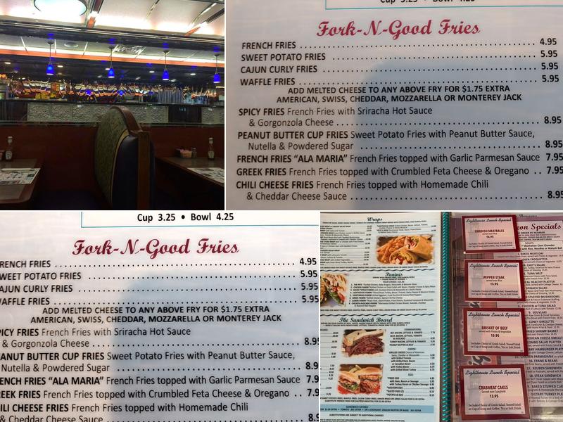 Lighthouse Diner Menu