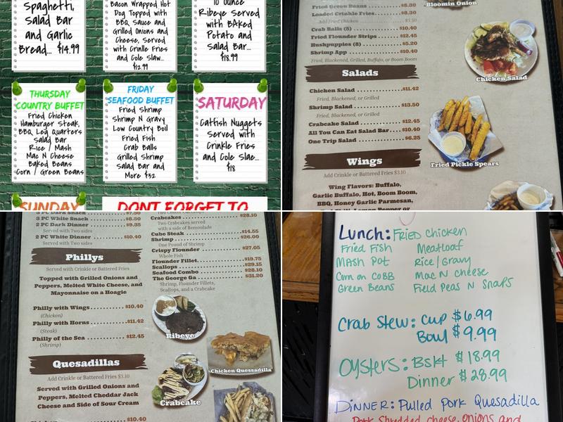 Altman's Restaurant Menu