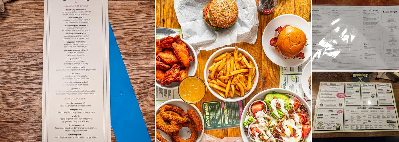 Bareburger Menu
