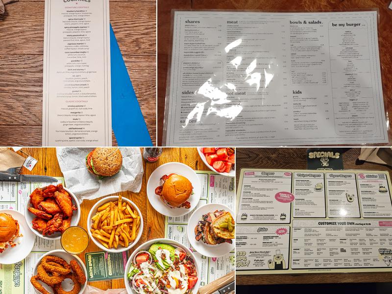 Bareburger Menu