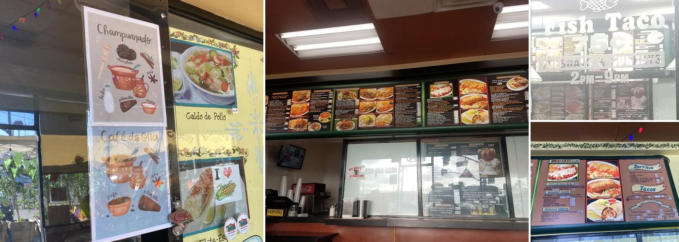 El Ranchero Restaurant Menu