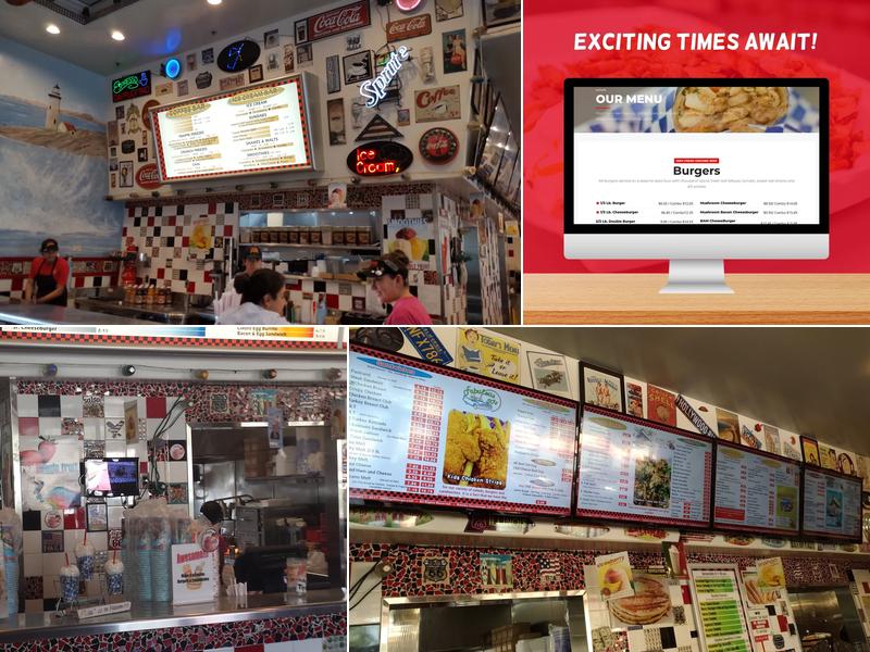 Legends Classic Diner Menu