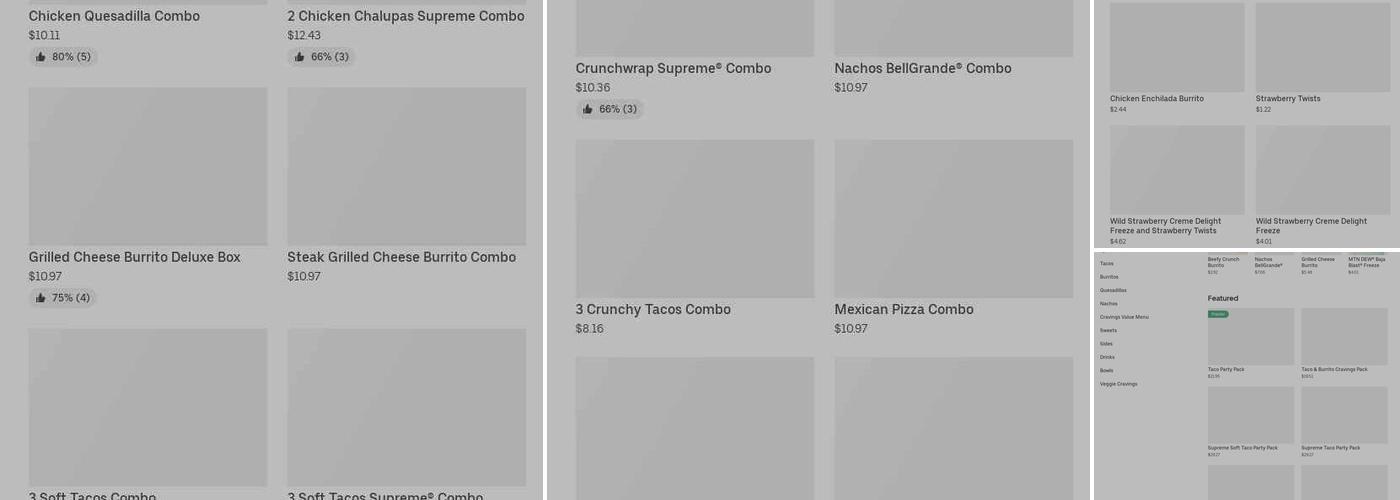 Taco Bell Menu