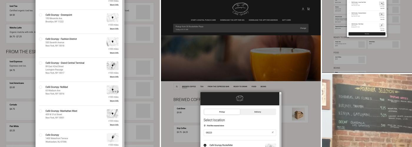 Café Grumpy - Greenpoint Menu