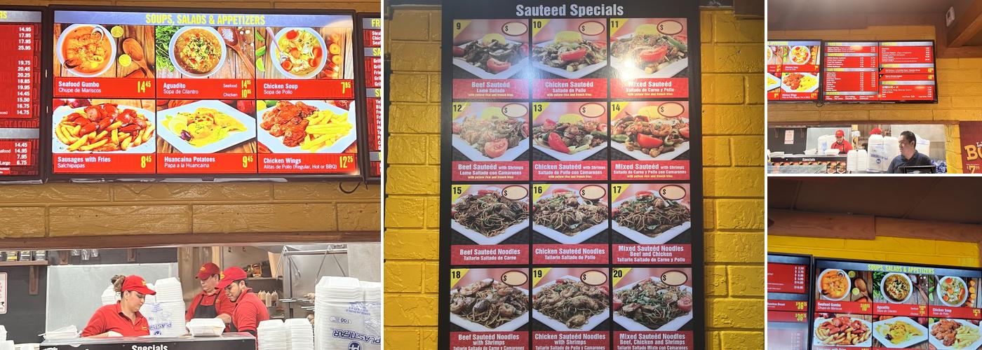 La Granja Margate Menu