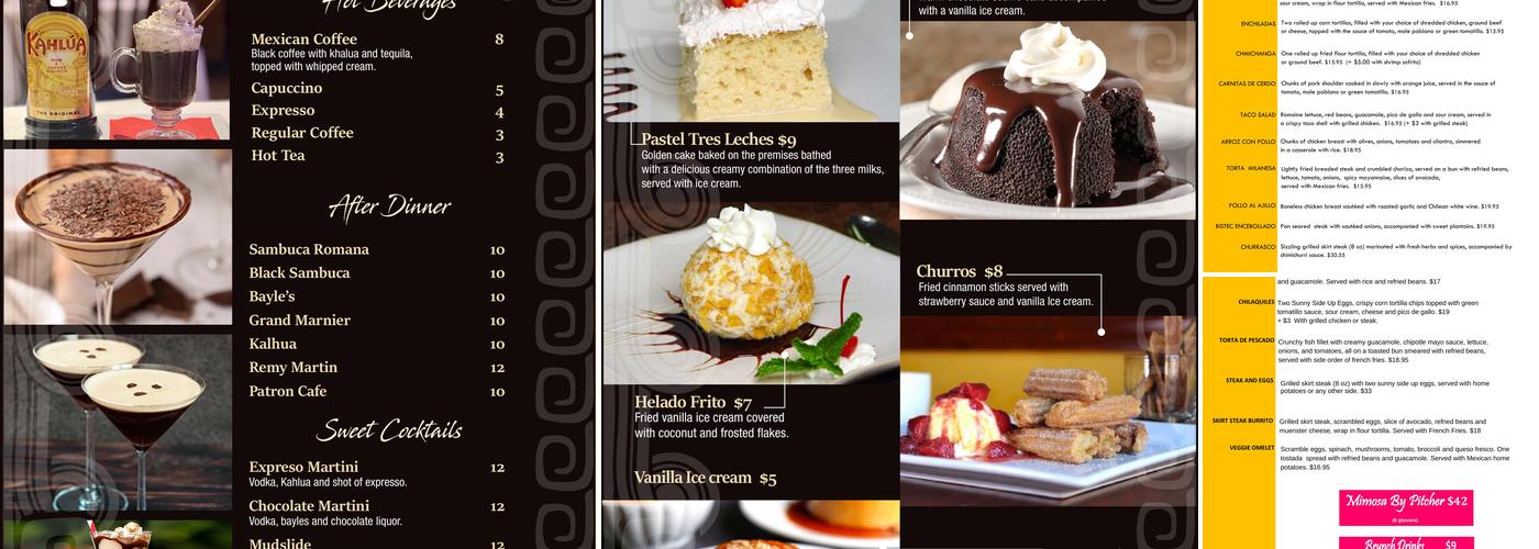 El Coyote_Forest Hills Menu