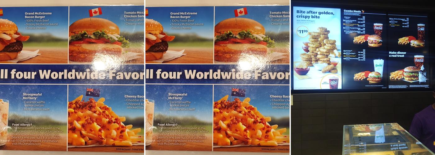 McDonald's Menu