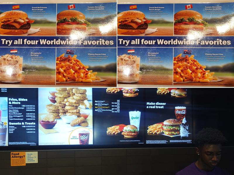 McDonald's Menu
