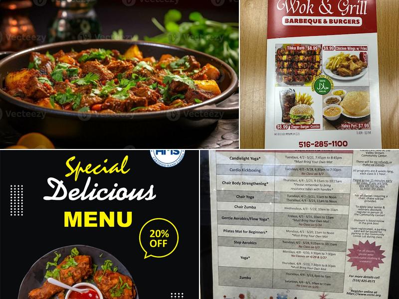 Wok & Grill Menu