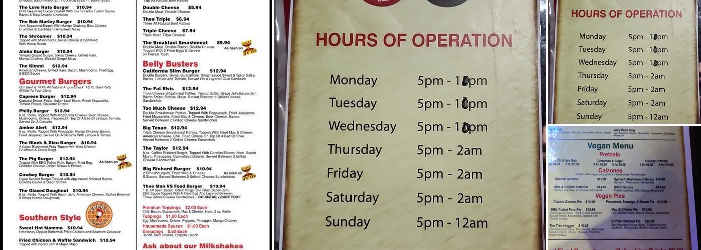 Daytona Pizza & Wing Co. Menu