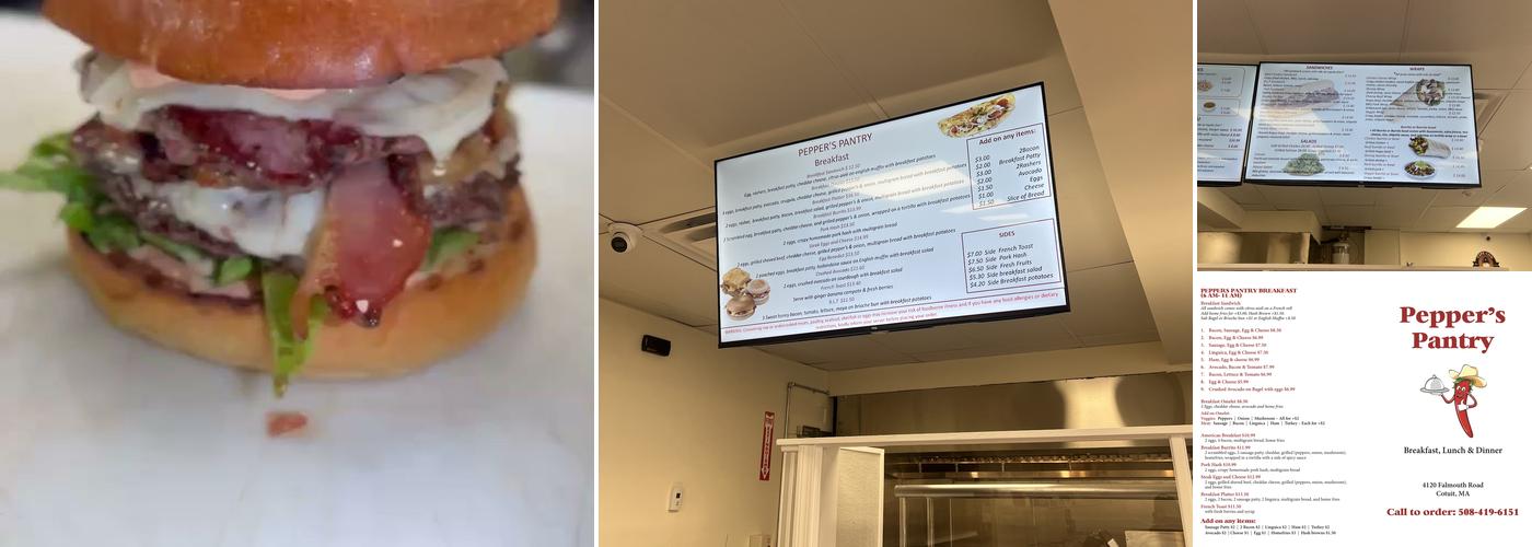 Pepper's Pantry Menu