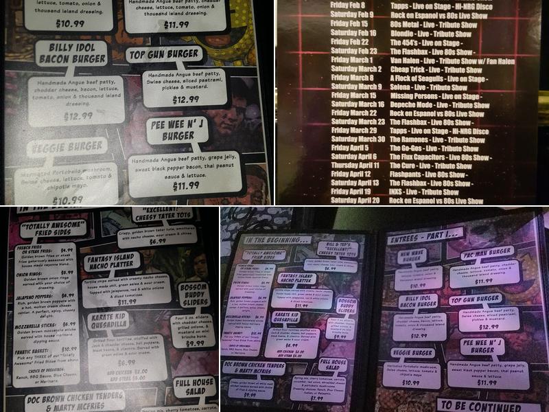 New Wave Restaurant Menu